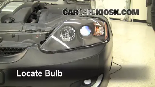 2005 Hyundai Tiburon GT 2.7L V6 Luces Faro delantero (reemplazar foco)